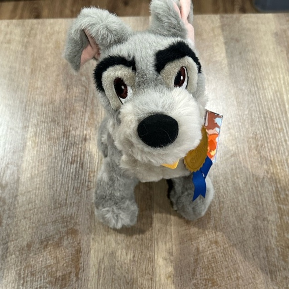 Disney Tramp Plush Best In Show‎ Dog Plush Stuffed 12" Animal New w/Tags